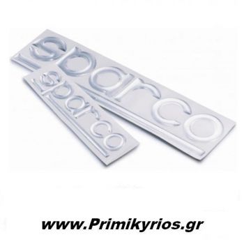 Μεταλλικά Αυτοκόλλητα Sparco 18cm