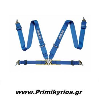 Ζώνη Sparco Racing 4 Point Ηarness με Ρυθμιστή από Ατσάλι