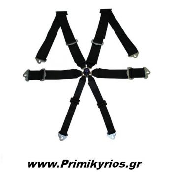 Ζώνη Ασφαλείας Sparcο Racing 6 Point Ηarness