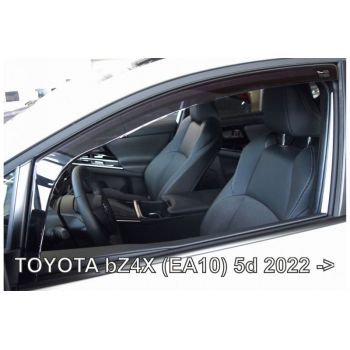 TOYOTA BZ4X (EA10) 5D 2022+ - ΖΕΥΓΑΡΙ ΑΝΕΜΟΘΡΑΥΣΤΕΣ ΑΥΤΟΚΙΝΗΤΟΥ ΑΠΟ ΕΥΚΑΜΠΤΟ ΦΙΜΕ ΠΛΑΣΤΙΚΟ HEKO -  2 ΤΕΜ.