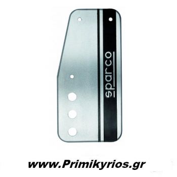 Πεταλιέρα-Footrest Αυτοκινήτου Settanta Ασημί Sparco