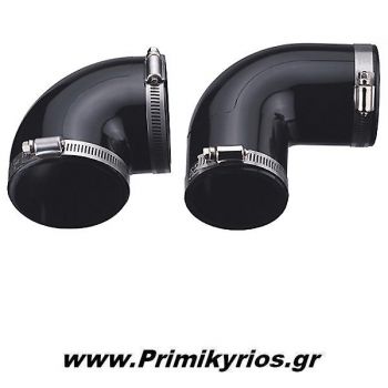 Λαστιχένιος Σύνδεσμος Αυτοκινήτου Γωνία 90μοιρ./76mm