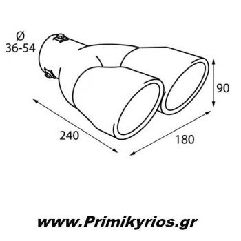 Μπούκα Εξάτμισης Αυτοκινήτου TS-22