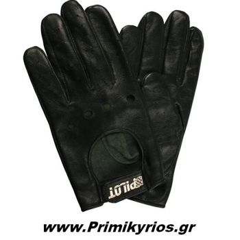 Γάντια Δερμάτινα Μαύρα