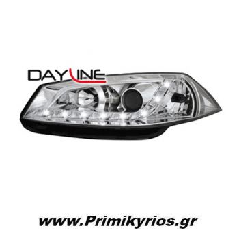 Φανάρι Εμπρός DRL Optic Renault Megane 03-06