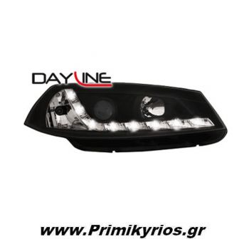 Φανάρι Εμπρός DRL Optic Renault Megane 03-06