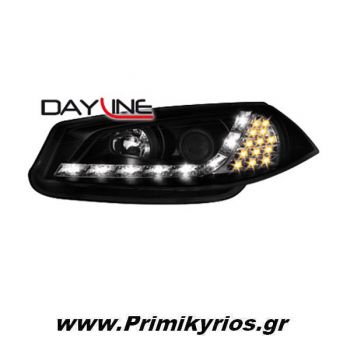 Φανάρι Εμπρός DRL Optic Renault Megane 03-06