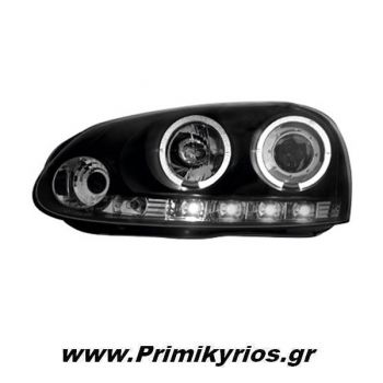 Φανάρι Εμπρός Chrome VW Golf V 03-09