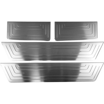 ΜΑΡΣΠΙΕ ΕΣΩΤΕΡΙΚΑ ΧΡΩΜΙΟΥ ΓΙΑ VW T6 TRANSPORTER VAN 2015+  S-DIZAYN - 4 ΤΕΜ.