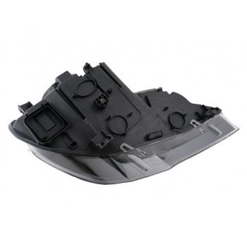 Μπροστινά Φανάρια Set Για Bmw X5 E70 07-14 Double L LED Bar Μαύρα Upgrade Xenon To Led Με Μοτέρ Carner