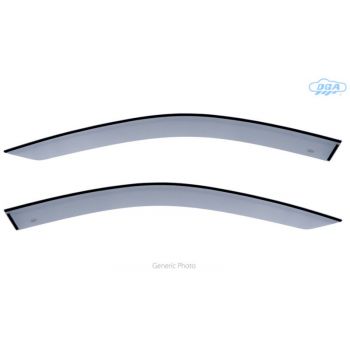 ΖΕΥΓΑΡΙ ΜΠΡΟΣΤΙΝΟΙ ΑΝΕΜΟΘΡΑΥΣΤΕΣ ΑΥΤΟΚΟΛΛΗΤΟΙ ΕΞΩΤΕΡΙΚΟΙ ΓΙΑ MAZDA 3 4/5D 2003-2009 ΑΠΟ ΕΥΚΑΜΠΤΟ ΧΥΤΟ ΑΚΡΥΛΙΚΟ ΓΥΑΛΙ (CAST ACRYLIC GLASS) DGA - 2 ΤΕΜ.