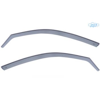 ΖΕΥΓΑΡΙ ΜΠΡΟΣΤΙΝΟΙ ΑΝΕΜΟΘΡΑΥΣΤΕΣ ΓΙΑ BMW ΣΕΙΡΑ 3 E46 2D 2001-2004 ΑΠΟ ΕΥΚΑΜΠΤΟ ΧΥΤΟ ΑΚΡΥΛΙΚΟ ΓΥΑΛΙ (CAST ACRYLIC GLASS) DGA - 2 ΤΕΜ.