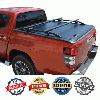 ΚΑΠΑΚΙ ΚΑΡΟΤΣΑΣ ΡΟΛΟ ΑΛΟΥΜΙΝΙΟΥ ΜΕ ΚΟΥΠΑΣΤΕΣ ΚΑΙ ΜΠΑΡΕΣ TEK 2 MAX 9080 ROLL+KOUP 115BL+BEDBAR 066BL MITSUBISHI L200 (TRITON) 2019+