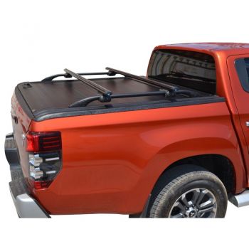 ΚΑΠΑΚΙ ΚΑΡΟΤΣΑΣ ΡΟΛΟ ΑΛΟΥΜΙΝΙΟΥ ΜΕ ΚΟΥΠΑΣΤΕΣ ΚΑΙ ΜΠΑΡΕΣ TEK 2 MAX 9080 ROLL+KOUP 115BL+BEDBAR 066BL MITSUBISHI L200 (TRITON) 2019+