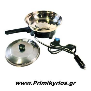 Ηλεκτρικό Τηγάνι Αυτοκινήτου Camping