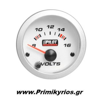 Όργανο Βολτόμετρο Pilot Επτά Χρωμάτων