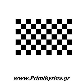 Αυτοκόλλητο Αυτοκινήτου Σκακιέρα