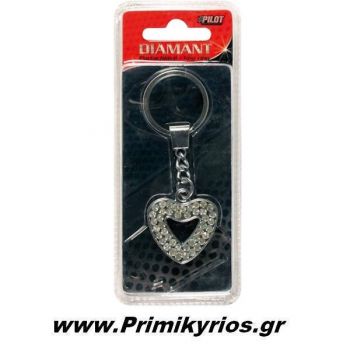 Μπρελόκ Aυτοκινήτου Σχήμα Καρδιάς