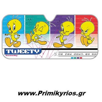 Ηλιοπροστασία Αυτοκινήτου Tweety 60x130/72x145cm