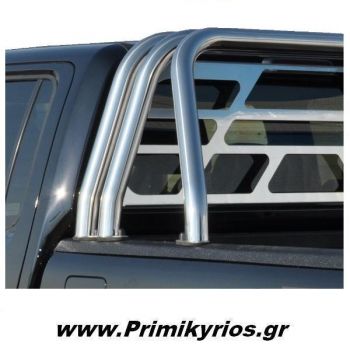 Roll Bar Ford Ranger 2007+ Τριών Σκελών Επίπεδη Σχάρα