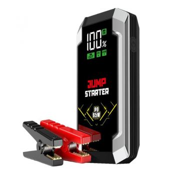 Φορητός Εκκινητής Αυτοκινήτου 12V A5 &amp; Power Bank 23.800mAh με Φακό και USB PD 65W &amp; QC 18W