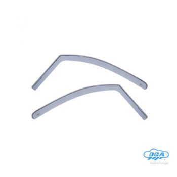 ΖΕΥΓΑΡΙ ΜΠΡΟΣΤΙΝΟΙ ΑΝΕΜΟΘΡΑΥΣΤΕΣ ΓΙΑ CHEVROLET - DAEWOO CITY EXPRESS 4/5D 2014+ / MITSUBISHI DELICA 5D 2011+ ΑΠΟ ΕΥΚΑΜΠΤΟ ΧΥΤΟ ΑΚΡΥΛΙΚΟ ΓΥΑΛΙ (CAST ACRYLIC GLASS) DGA - 2 ΤΕΜ.