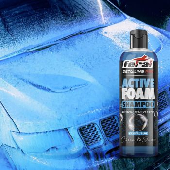 Σαμπουάν Αυτοκινήτου Ενεργού Αφρού Με Άρωμα Blue Crystal Feral Detailing Pro 500ml 1 Τεμάχιο