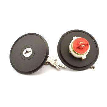 ΤΑΠΑ ΒΕΝΖΙΝΗΣ ΜΕ ΚΛΕΙΔΙ ΓΙΑ OPEL CORSA 1984-1990 5D / ASCONA 1981-1985 ΣΕ ΜΑΥΡΟ ΧΡΩΜΑ FARMA - 1 τεμ.