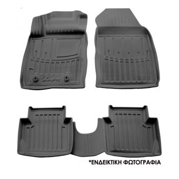 ΠΑΤΑΚΙA ΛΑΣΤΙΧΟ ΣΕ ΣΚΑΦΗ ME KOYMΠΩΜΑΤΑ ΓΙΑ FORD EXPLORER VI U625 5D 2020+ RACE AXION - 4 Τεμ.