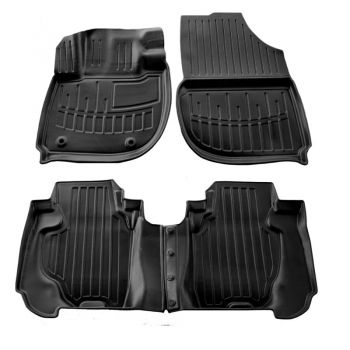 ΠΑΤΑΚΙA ΛΑΣΤΙΧΟ ΣΕ ΣΚΑΦΗ ME KOYMΠΩΜΑΤΑ ΓΙΑ HONDA HR-V 5D 2021+ RACE AXION - 4 Τεμ.