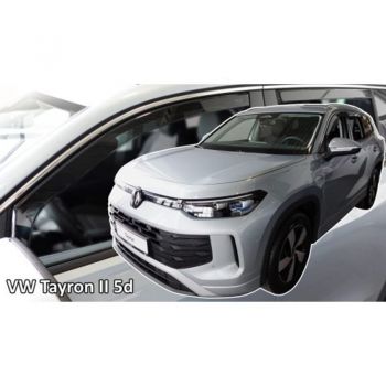 ΑΝΕΜΟΘΡΑΥΣΤΕΣ ΓΙΑ VW TAYRON 5D 2024+ ΖΕΥΓΑΡΙ ΑΠΟ ΕΥΚΑΜΠΤΟ ΦΙΜΕ ΠΛΑΣΤΙΚΟ HEKO - 4 ΤΕΜ.