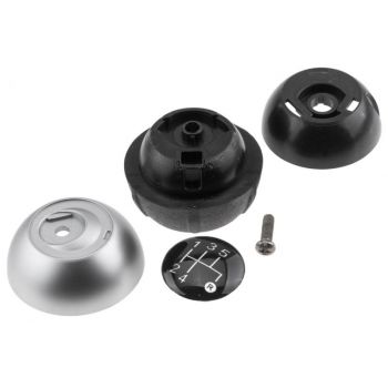 ΠΟΜΟΛΟ ΤΑΧΥΤΗΤΩΝ ΜΑΡΚΕ ΜΕ ΕΝΔΕΙΞΗ 5 ΤΑΧΥΤΗΤΩΝ ΓΙΑ FIAT 500C ABARTH 2007+ ΑΣΗΜΙ ΜΑΤ  NTY - 1 τεμ.