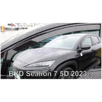 ΑΝΕΜΟΘΡΑΥΣΤΕΣ ΓΙΑ BYD 7 5D 2023+ ΖΕΥΓΑΡΙ ΑΠΟ ΕΥΚΑΜΠΤΟ ΦΙΜΕ ΠΛΑΣΤΙΚΟ HEKO - 2 ΤΕΜ.