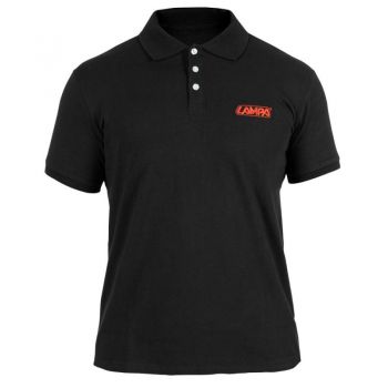 ΜΠΛΟΥΖΑΚΙ POLO ΣΕ ΜΑΥΡΟ ΧΡΩΜΑ LAMPA (XL) 100% ΒΑΜΒΑΚΕΡΟ 1ΤΕΜ.