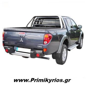 Roll Bar Mitsubishi L200 (TRTON) 2006+ Δύο Σκελών Σωληνωτή Σχάρα