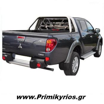 Roll Bar Mitsubishi L200 (TRITON) 2006+ Τριών Σκελών Επίπεδη Σχάρα