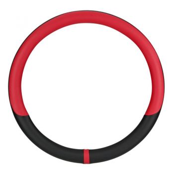 ΚΑΛΥΜΜΑ ΤΙΜΟΝΙΟΥ ΦΟΡΤΗΓΟΥ NOBLE ΔΕΡΜΑΤΙΝΗ ΜΑΥΡΟ/ΚΟΚΚΙΝΟ (L) 46-48cm ΠΑΧΟΥΣ 10cm 1ΤΕΜ. LAMPA