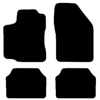 Race Axion Πατάκια Αυτοκινήτου Ημι-Μαρκέ από Ποιοτική Μοκέτα Type A Μαύρο Χρώμα - σετ 4τεμ. (MAT.A7001-RX)