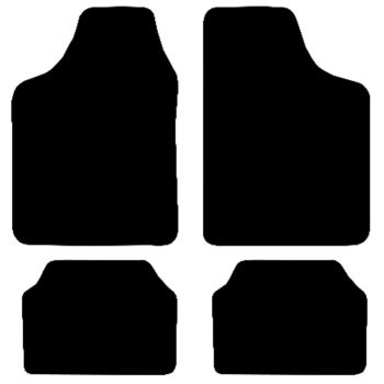 Race Axion Πατάκια Αυτοκινήτου Ημι-Μαρκέ από Ποιοτική Μοκέτα Type B Μαύρο Χρώμα - σετ 4τεμ. (MAT.B7002-RX)