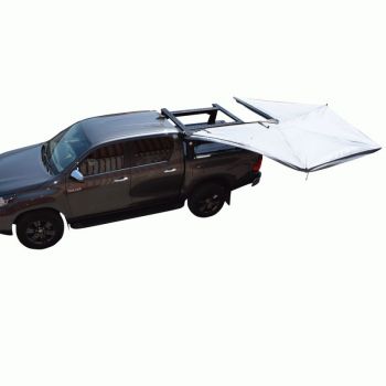 ROLL-BAR ΣΚΗΝΗΣ ΚΑΙ ΠΟΛΛΑΠΛΩΝ ΕΦΑΡΜΟΓΩΝ ΜΕ ΠΛΑΪΝΗ ΤΕΝΤΑ ΣΚΙΑΣΗΣ 270 ΜΟΙΡΕΣ RB 418 TENT+WA03-270-FAST FIAT FULLBACK 2016+