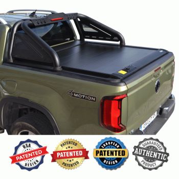 ΚΑΠΑΚΙ ΚΑΡΟΤΣΑΣ ΡΟΛΟ ΑΛΟΥΜΙΝΙΟΥ ΜΕ LED ROLL-BAR ΔΥΟ ΣΚΕΛΩΝ TEK 2 MAX 9080 ROLL+RB 428BL-LED VW AMAROK LIFE/STYLE 2023+