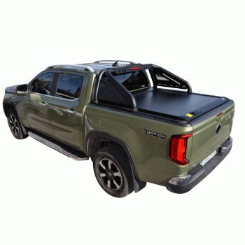 ΚΑΠΑΚΙ ΚΑΡΟΤΣΑΣ ΡΟΛΟ ΑΛΟΥΜΙΝΙΟΥ ΜΕ LED ROLL-BAR ΔΥΟ ΣΚΕΛΩΝ TEK 2 MAX 9080 ROLL+RB 428BL-LED VW AMAROK LIFE/STYLE 2023+