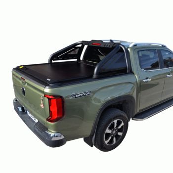 ΚΑΠΑΚΙ ΚΑΡΟΤΣΑΣ ΡΟΛΟ ΑΛΟΥΜΙΝΙΟΥ ΜΕ LED ROLL-BAR ΔΥΟ ΣΚΕΛΩΝ TEK 2 MAX 9080 ROLL+RB 428BL-LED VW AMAROK LIFE/STYLE 2023+