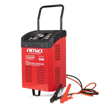 Amio - ΕΚΚΙΝΗΤΗΣ /ΦΟΡΤΙΣΤΗΣ ΜΠΑΤΑΡΙΑΣ 40A (300A STARTER) 12/24V ΓΙΑ ΜΠΑΤΑΡΙΕΣ 20-600Ah - AMIO (04500/AM)