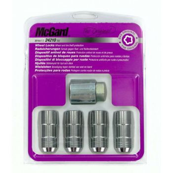 Lampa - Παξιμάδια Ασφαλείας 14x1.5 Κωνικά Τύπου F250 Μήκος 50mm 22 Για Τροχούς Αυτοκινήτου – 1 σετ (L.MG24210SU)