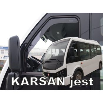 Heko - Ανεμοθραύστες Παραθύρων Για Karsan Jest 2013 > 2πορτο υλικό Acrylic Χρώμα Φιμέ - 2 τεμ. (ΑΝΕΜ.10023)