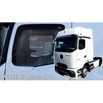 Heko - Ανεμοθραύστες Παραθύρων Για Mercedes Benz Actros MP6 2025 > 2πορτο υλικό Acrylic Χρώμα Φιμέ - 2 τεμ. (ΑΝΕΜ.23658/TRUCK)