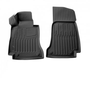 Race Axion - Πατάκια Για Mercedes Benz E-Class (W213) 2016-2023 4πορτο / 5πορτο Λάστιχο Σκαφάκια Προστατευτικά Με Κουμπώματα Για Επιβατικά Αυτοκίνητα - 2 τεμ. (5012182/ST)