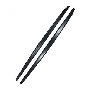 Πλαινά Μαρσπιέ Για Seat Leon mk3 2012-2019 & Universal Μασπιέ Γυαλιστερό Μαύρο Από Abs Πλαστικό 2 Τεμάχια