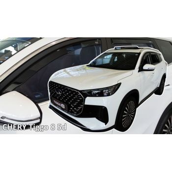 Heko – Ανεμοθραύστες Παραθύρων για Chery Tiggo 8 5πορτο 2025 > (Εμπρός & Πίσω) – 4 Τεμ. (ANEM.SET10806)